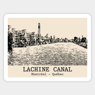 Lachine Canal - Montréal QC Magnet